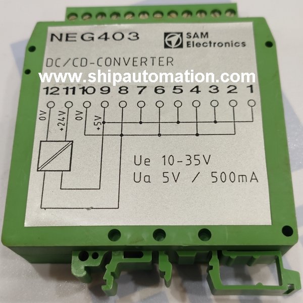 SAM Electronics - Lyngso Marine NEG-403 | (P/N : 270.132 284) DC/CD Converter