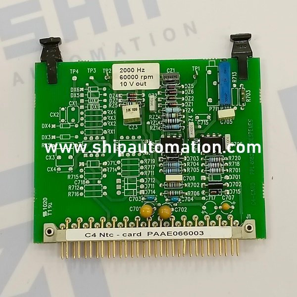Wartsila PAAE066003(PPL81825-1) | C4 Ntc Card