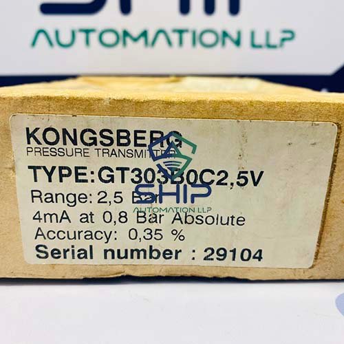 Kongsberg GT303B0C2,5V (2) Kongsberg GT303B0C2.5V