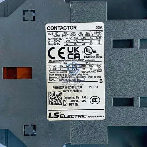 MC 22B (4) LS Electric MC-22B | Metasol Contactor