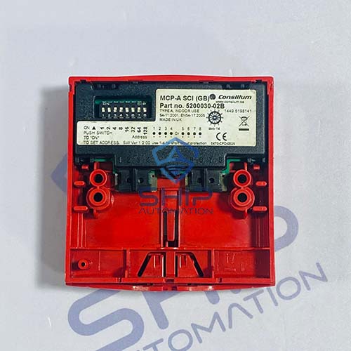 MCP A SCI (GB)(5200030 02B) (5) Salwico Consilium MCP-A SCI (GB) | Manual Call Point (5200030-02B) - Image 4