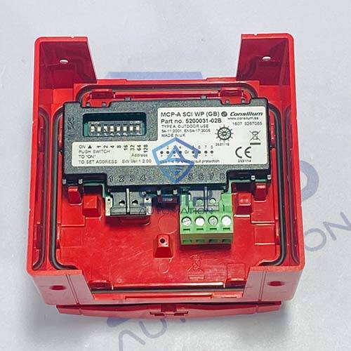 MCP A SCI WP (GB)(5200031 02B) (3) Salwico Consilium MCP-A SCI WP | Manual Call Point (5200031-02B) - Image 2
