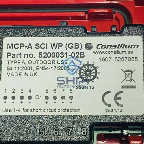 MCP A SCI WP (GB)(5200031 02B) (4) Salwico Consilium MCP-A SCI WP | Manual Call Point (5200031-02B) - Image 4