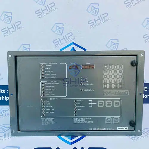 Nabco MG-800 | Governor System