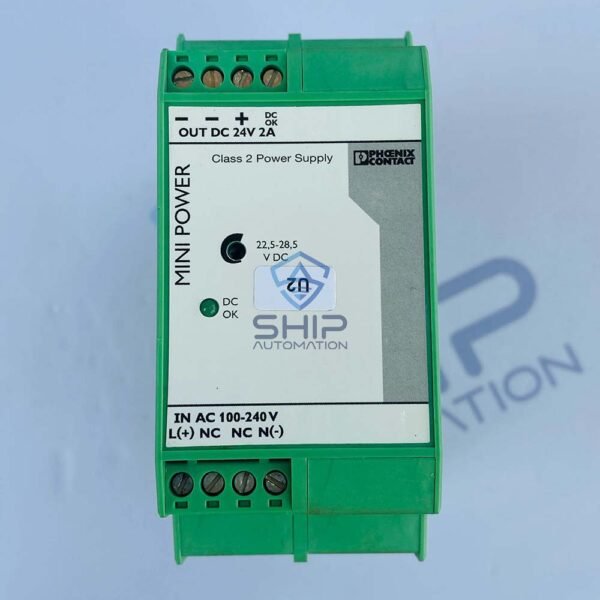 Phoenix Contact MINI-PS-100-240AC/24DC/2 | Power Supply Unit (2938730) 1 Phoenix Contact MINI-PS-100-240AC/24DC/2 | Power Supply Unit (2938730)