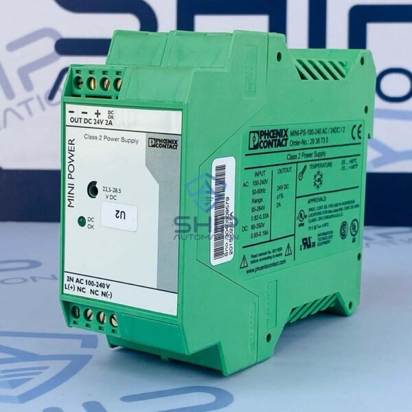 Phoenix Contact MINI-PS-100-240AC/24DC/2 | Power Supply Unit (2938730) 2 Phoenix Contact MINI-PS-100-240AC/24DC/2 | Power Supply Unit (2938730)