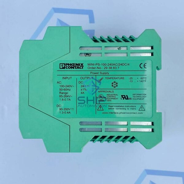 Phoenix Contact MINI-PS-100-240AC/24DC/4 | Power Supply Unit (2938837)
