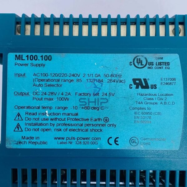Puls Power ML100.100 | Power Supply