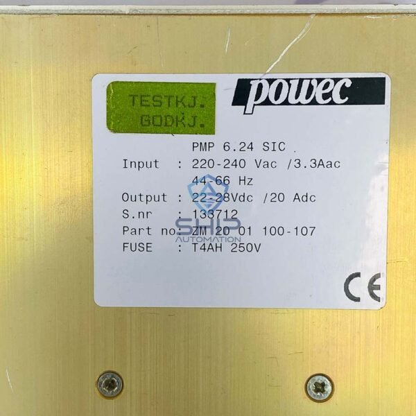Powec PMP 6.24 SIC | Power Supply 5 Powec PMP 6.24 SIC | Power Supply