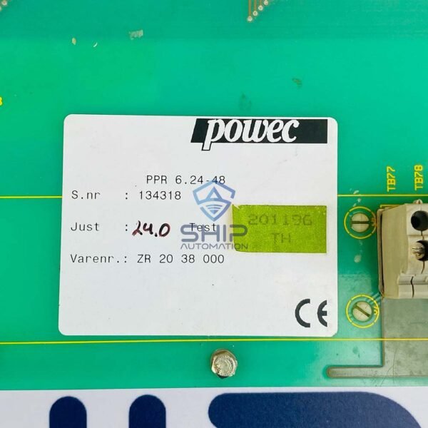 Powec PPR 6.24-48 | Power Supply Board 4 Powec PPR 6.24-48 | Power Supply Board