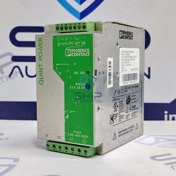 Phoenix Contact QUINT-PS-3X400-500AC/24DC/5 | Power Supply Unit (2938594)