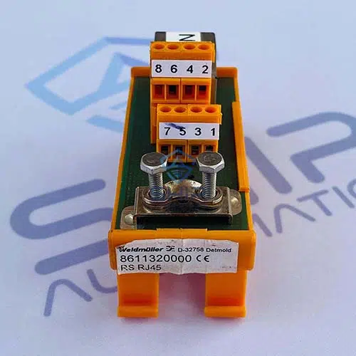 RS RJ45(86113 20000) (2) Weidmuller RS RJ45 | Plug In Connector (8611320000)