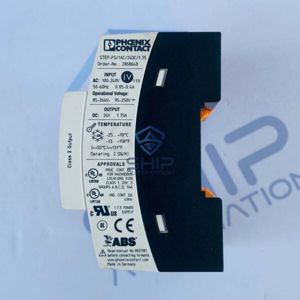 Phoenix Contact STEP-PS/1AC/24DC/1.75 | Power Supply Unit (2868648)