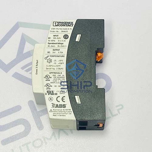 STEP-PS1AC24DC0 75 (1) Phoenix Contact STEP-PS/1AC/24DC/0.75 (2868635) | Power Supply Unit