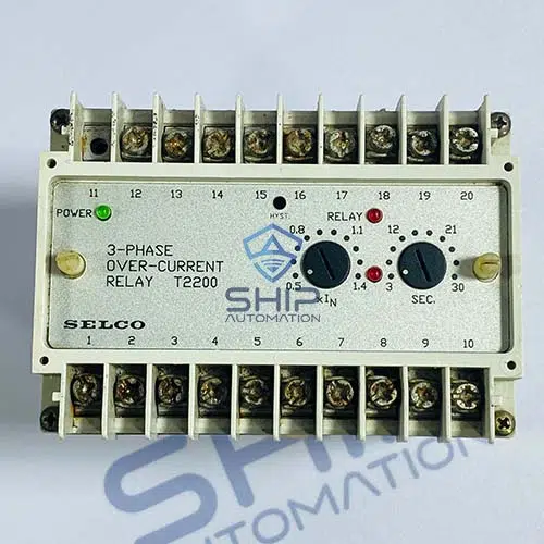Selco T2200-02 | 3-Phase overcurrent Relay