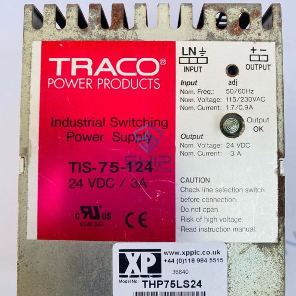 Traco Power TIS-75-124 | Industrial Switching Power Supply 3 Traco Power TIS-75-124 | Industrial Switching Power Supply