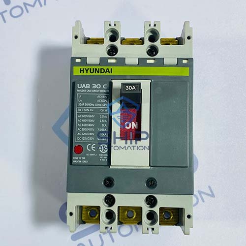 UAB 30C (6) Hyundai UAB30C | MCCB (Circuit Breaker)