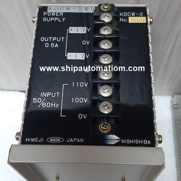 Nishishiba Electric KDCW-2 | Power Supply