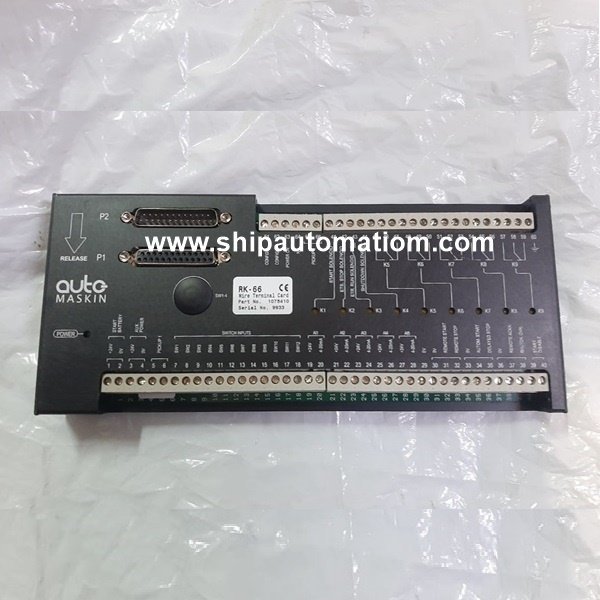 Auto Maskin RK-66 | Wire Terminal Card (Part No-1075410)
