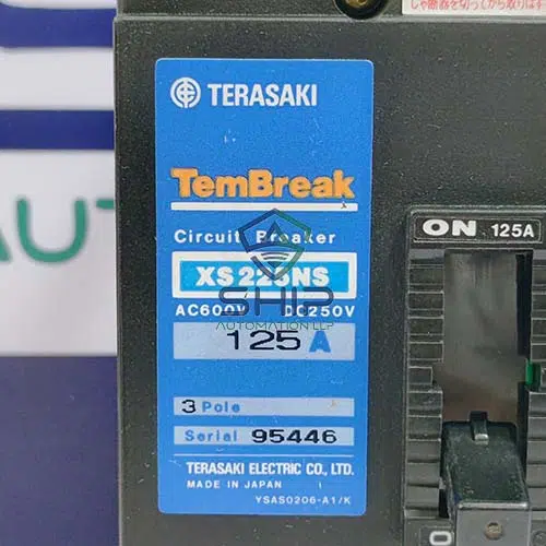 Terasaki XS-225NS | Circuit Breaker (125A) - Ship Automation