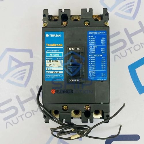 XS100NS(Amph 20A) (3) Terasaki XS100NS | Circuit Breaker (Amph: 20A)