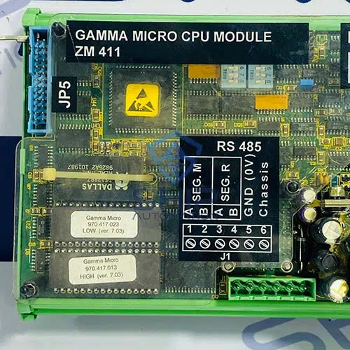 Lyngso ZM 411 | Gamma Micro CPU Module-962.002.800/B - Ship Automation