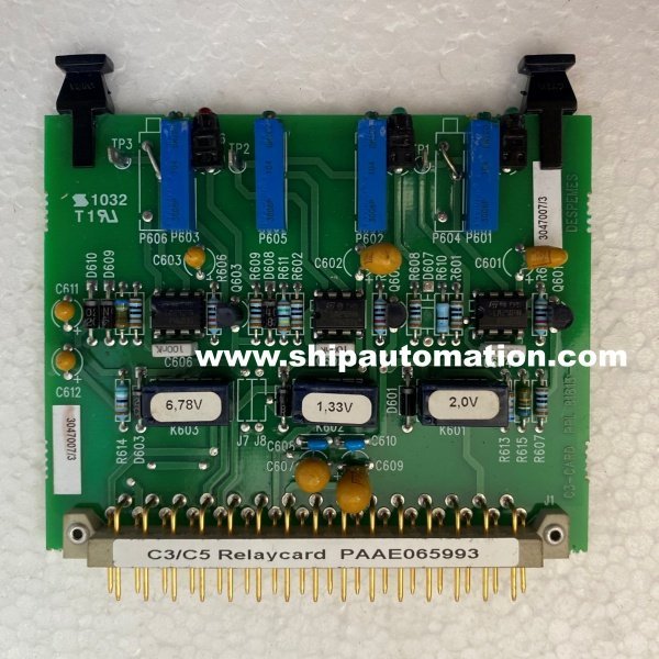 Wartsila C3/C5 Relay Card (P/N : PAAE065993)