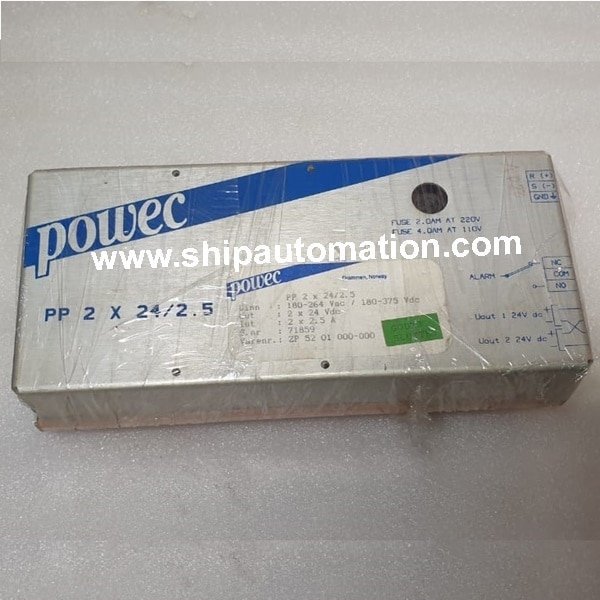 Powec PP2x24/2.5 | Power Supply