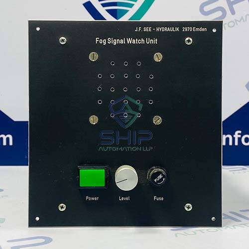 J.F.See-Hydraulic | Fog Signal Watch Unit