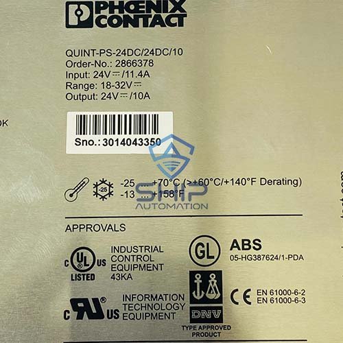 QUINT-PS-24DC24DC10 (4) Phoenix Contact QUINT-PS-24DC/24DC/10 (2866378) | DC/DC converter