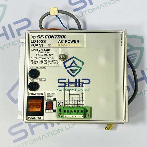 SF Control LD100S PUA 31 | AC Power