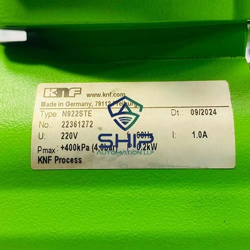 N922STE (3) KNF N922STE (22361272) Diaphragm Gas Pump With SELA 63-4C27584R