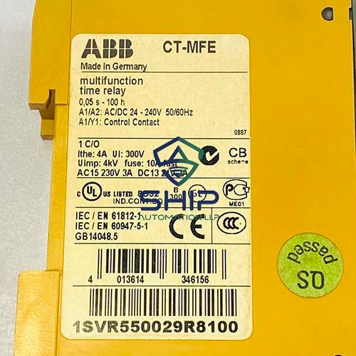CT-MFE (3) ABB CT-MFE (1SVR550029R8100) | Multifunction Electronic Time Relay