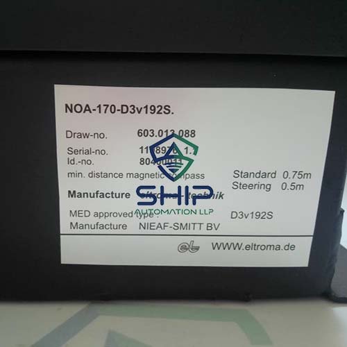 NOA-170-D3v192S (2) Eltroma-Technik NOA-170-D3v192S (603.013.088) | Rudder Angle Indicator