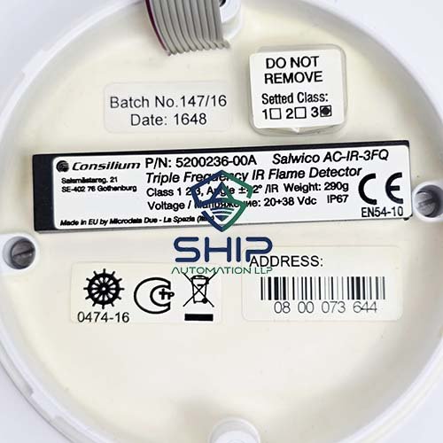 AC-IR-3FQ-5200236-1 Consilium AC-IR-3FQ (5200236-00A) Flame Detector