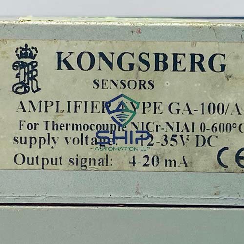 GA-100A (3) Kongsberg GA-100/A